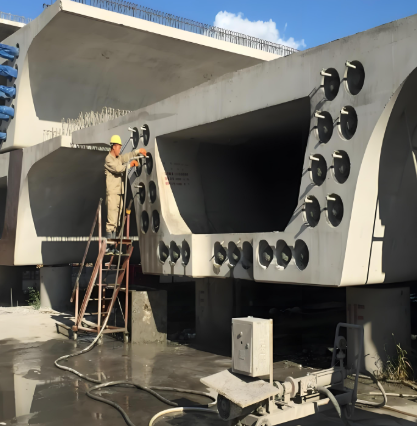 定日压浆料施工流程及注意事项